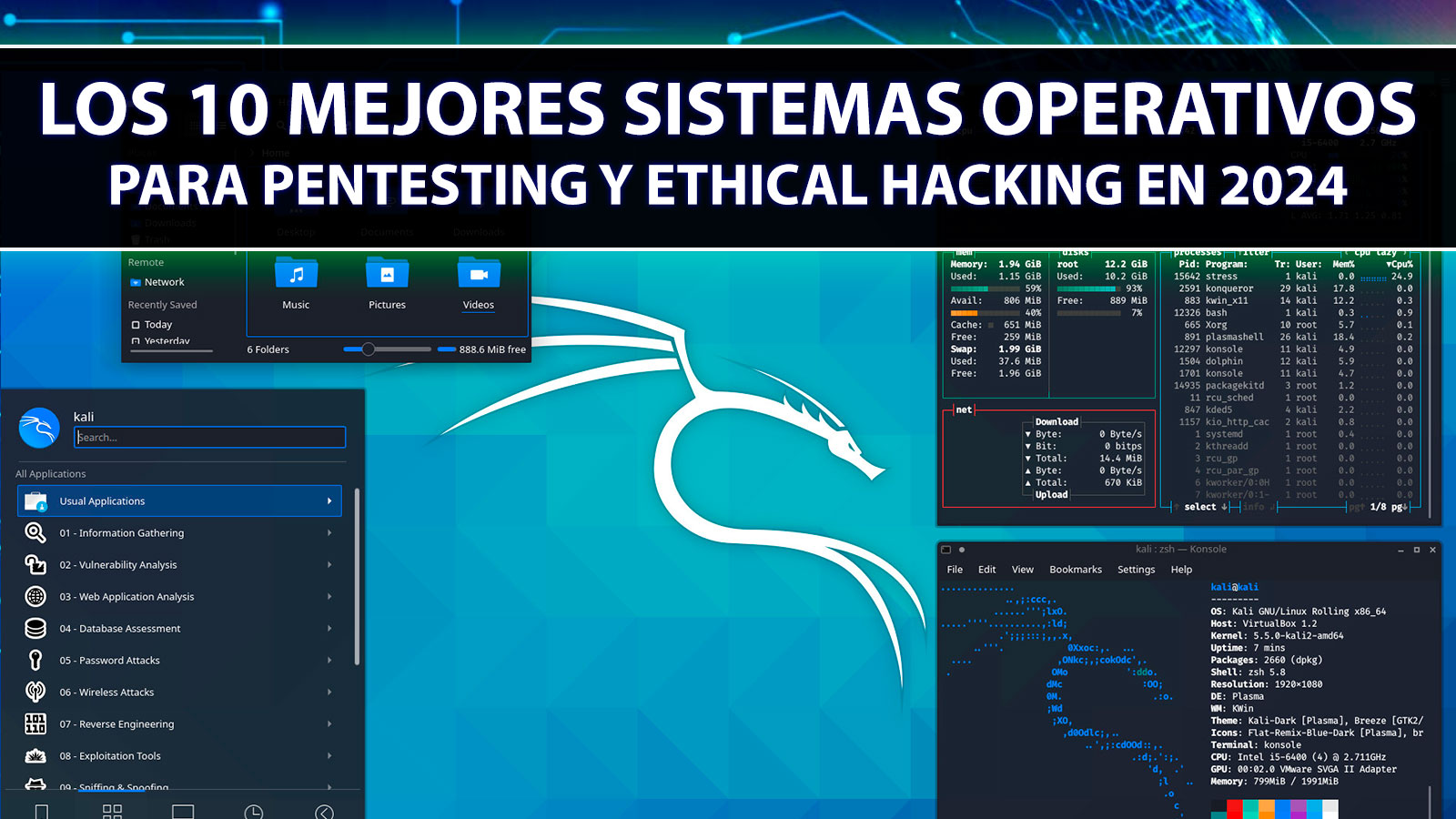 Los Mejores Sistemas Operativos Para Pentesting Y Ethical Hacking En