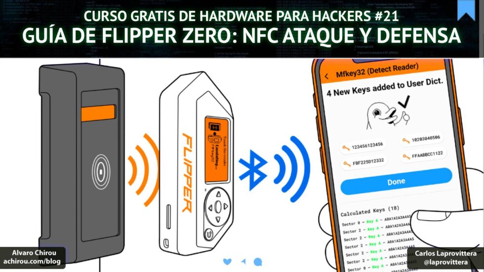 Guía de Flipper Zero NFC Ataque y Defensa Álvaro Chirou