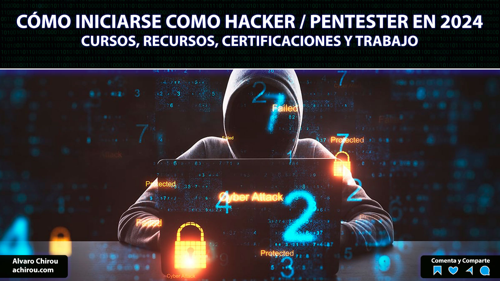Cómo Iniciarse como Hacker / Pentester en 2024 - Álvaro Chirou