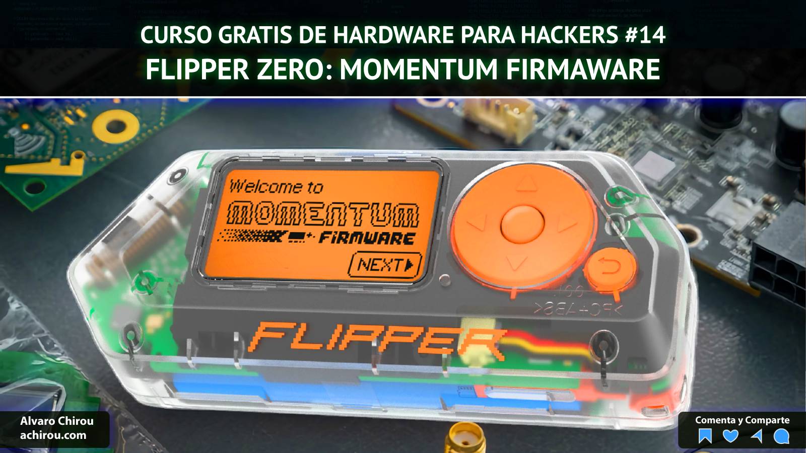 Guía de Flipper Zero: Momentum Firmware - Álvaro Chirou