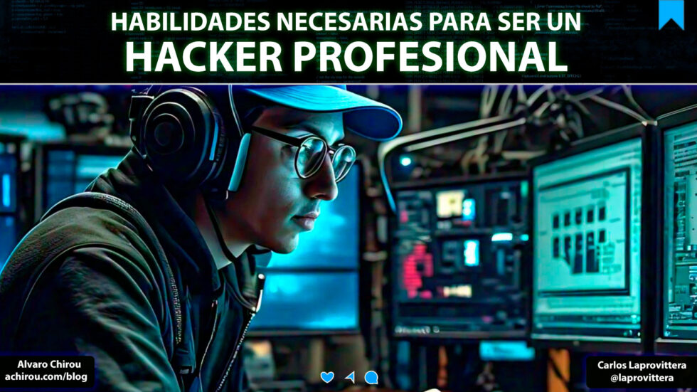 Habilidades necesarias para ser un hacker profesional - Álvaro Chirou