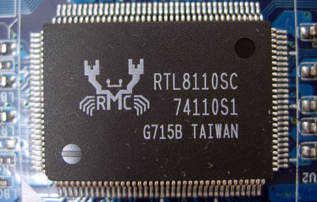 Chip de tarjeta de red integrada